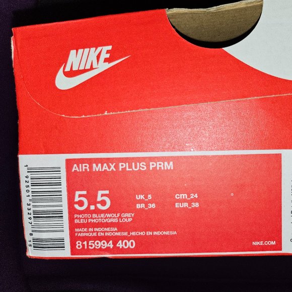 Limited Edition NIKE AirMax Plus Premium - Picture 5 of 5